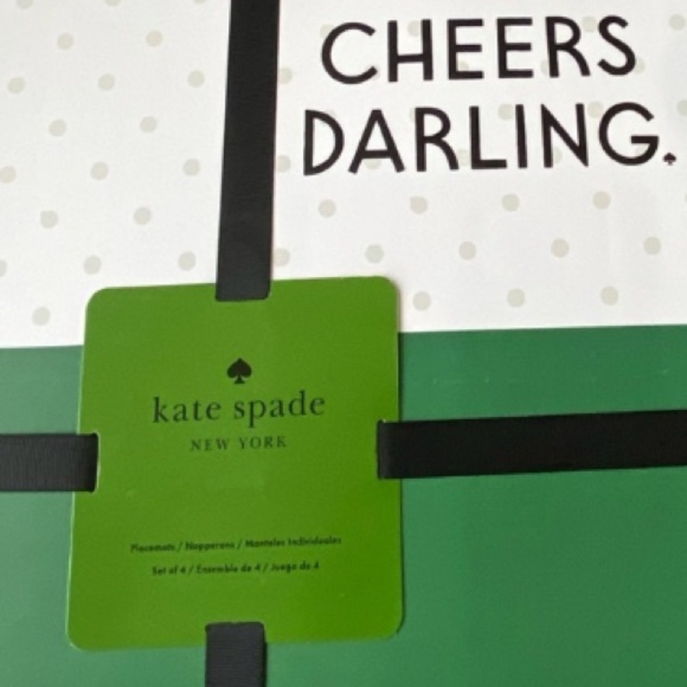 Kate spade placements♠️ - Picture 3 of 3